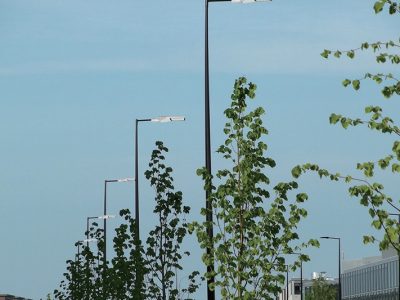 вуличне освітлення міста